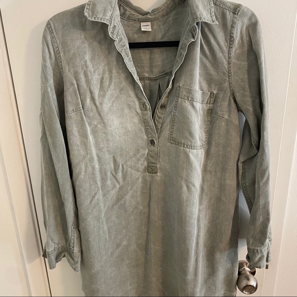 Old Navy Shirt Dress Size S